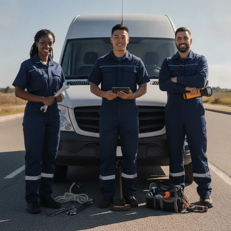Car Towing team in Paterson